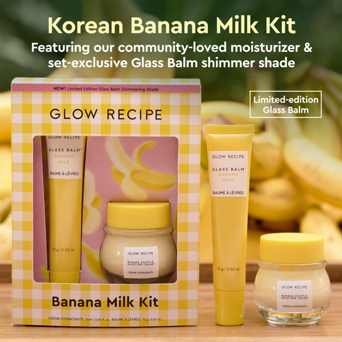Banana Moisturizing Cream & Shimmer Lip Treatment Duo