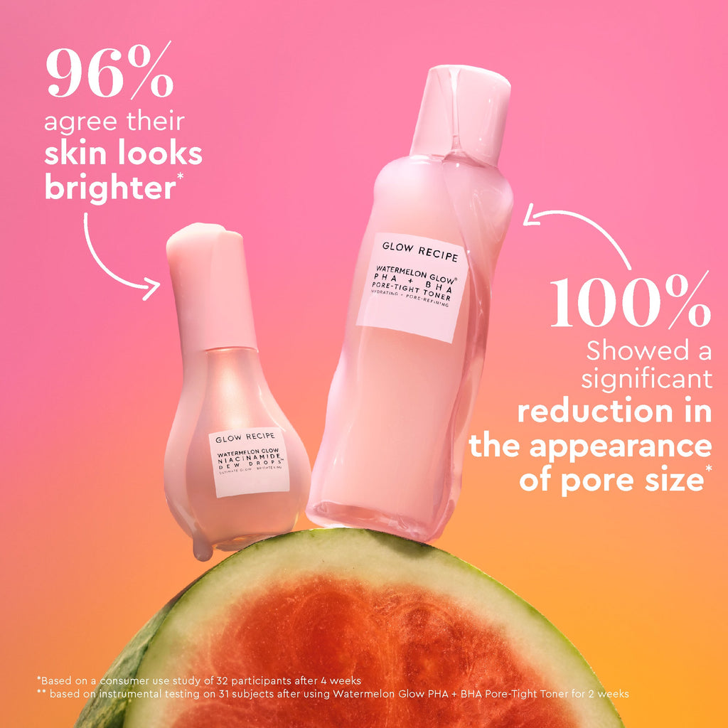 Watermelon Glow Dewy Skin Routine