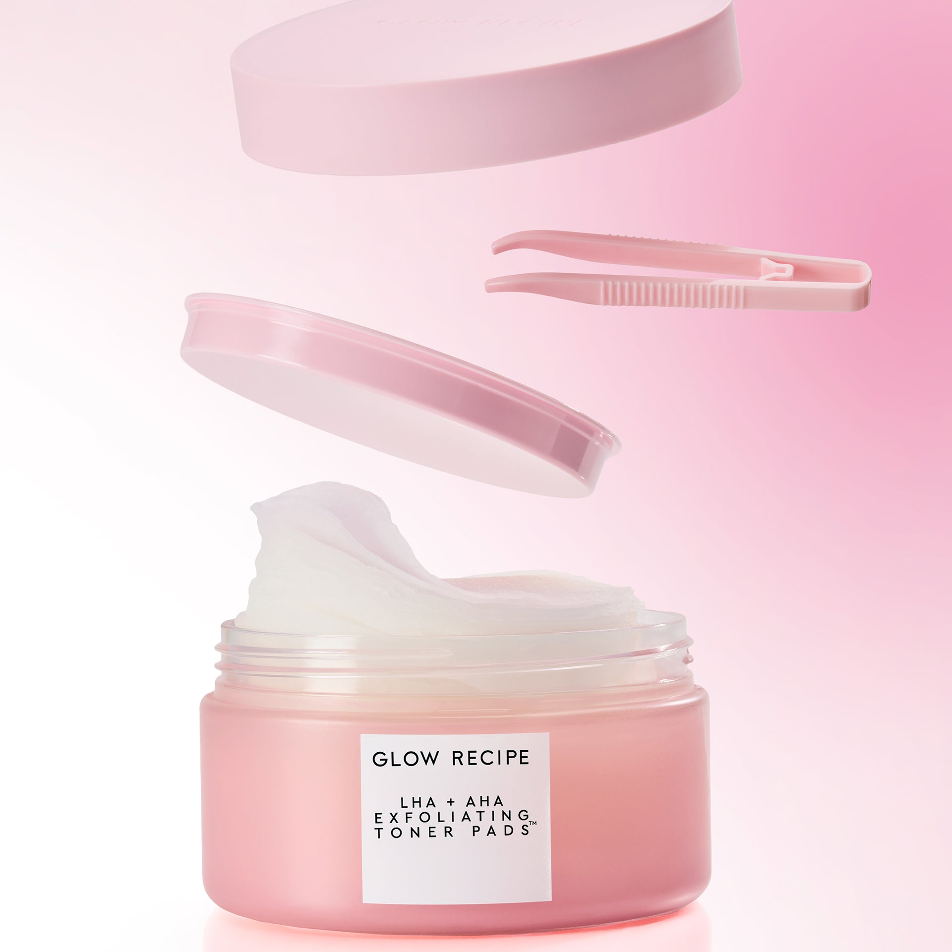 LHA + AHA Korean Watermelon Toner Pads