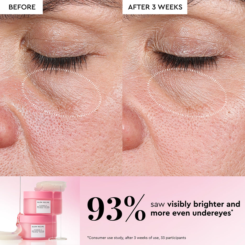Vitamin C Brightening Korean Toner Pads